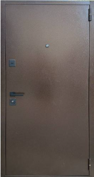 Двері вхідні Міністерство дверей ПБУ-262  Вулиця Мідь / Зріз коньячний 860х2050 мм Київ - фото 1