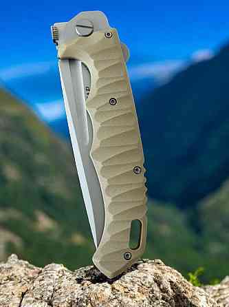 Ніж складаний Нокс Кугуар, 2123 Коричневий Дніпро