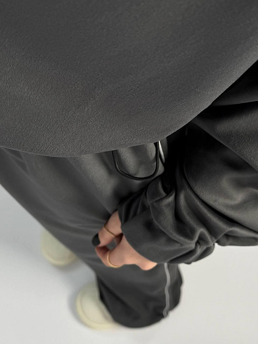 Женский стильный повседневный велюровый костюм Одесса - изображение 2