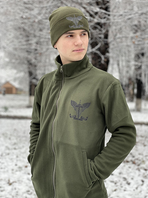 Флісова кофта ДШВ ЗАВЖДИ ПЕРШІ L Чернівці - фото 1