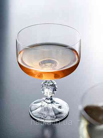 Набір келихів для шампанського креманка 6 шт 200 мл Bohemia Sterna 4S149-200 скло з гарною ніжкою Київ