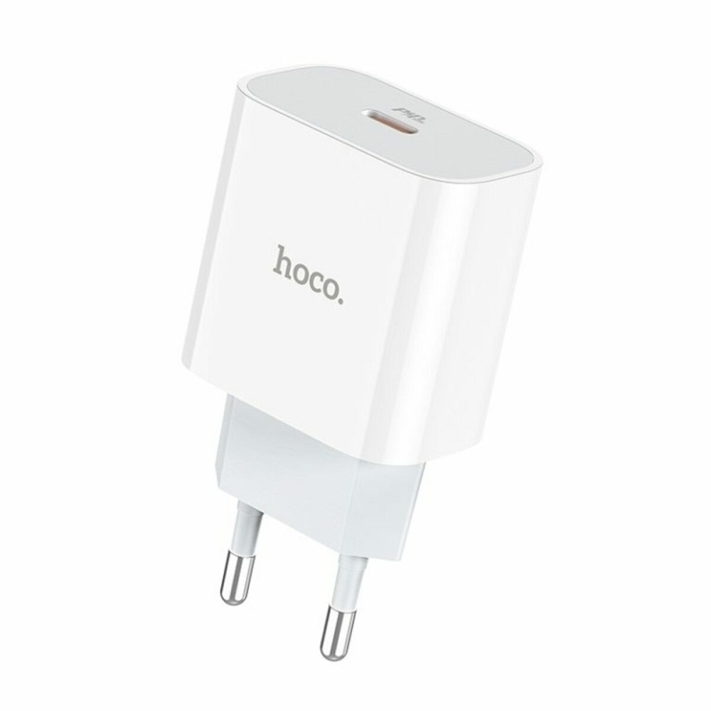 Мережевий зарядний пристрій HOCO C76A Plus Speed source PD20W charger White Киев - изображение 1