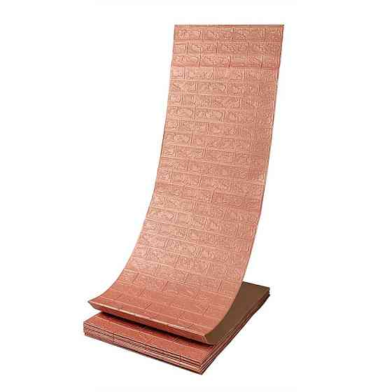 Стінова 3D панель у рулоні Пудра Київ