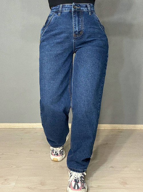 Джинси жіночі Vindasion 6016 skater jeans банани сині, синій, 30, 30, 81 см, 112 см Київ - фото 17