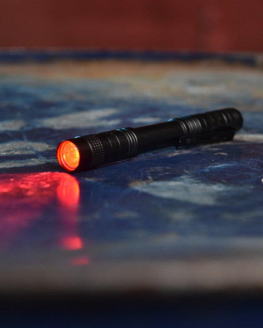 Потужний ручний фонарик червоного свічення ENT LED Mini ВТ6486 Одеса - фото 1