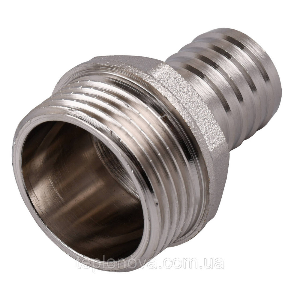 Штуцер 1"Н 20 мм нікельований NU5J2S OPTIMUM Чернівці - фото 1