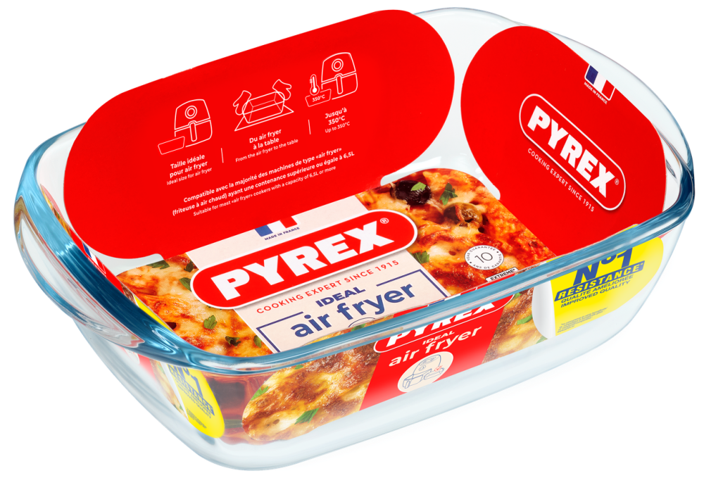 Форма для запікання Pyrex AirFryer, 23x15x6 см (1.2 л) (7150754) Київ - фото 4