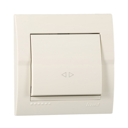 DERIY крем Вимикач внутрішній проміжний 1кл Лезард Житомир - изображение 1