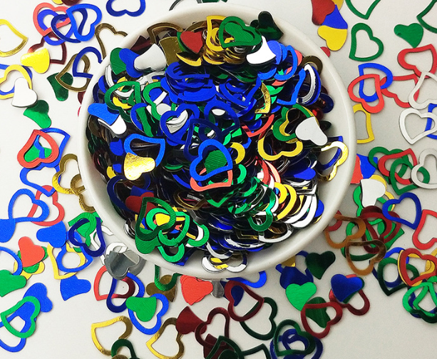 Метафан конфетти Сердечка 15 г разноцветный Киев - изображение 2