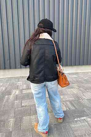 Дубленка женская Черный M Харьков