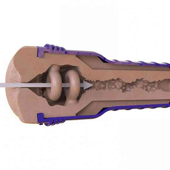 Мастурбатор в колбе Fleshlight Boost Blast Light Medium Sex Aura Киев