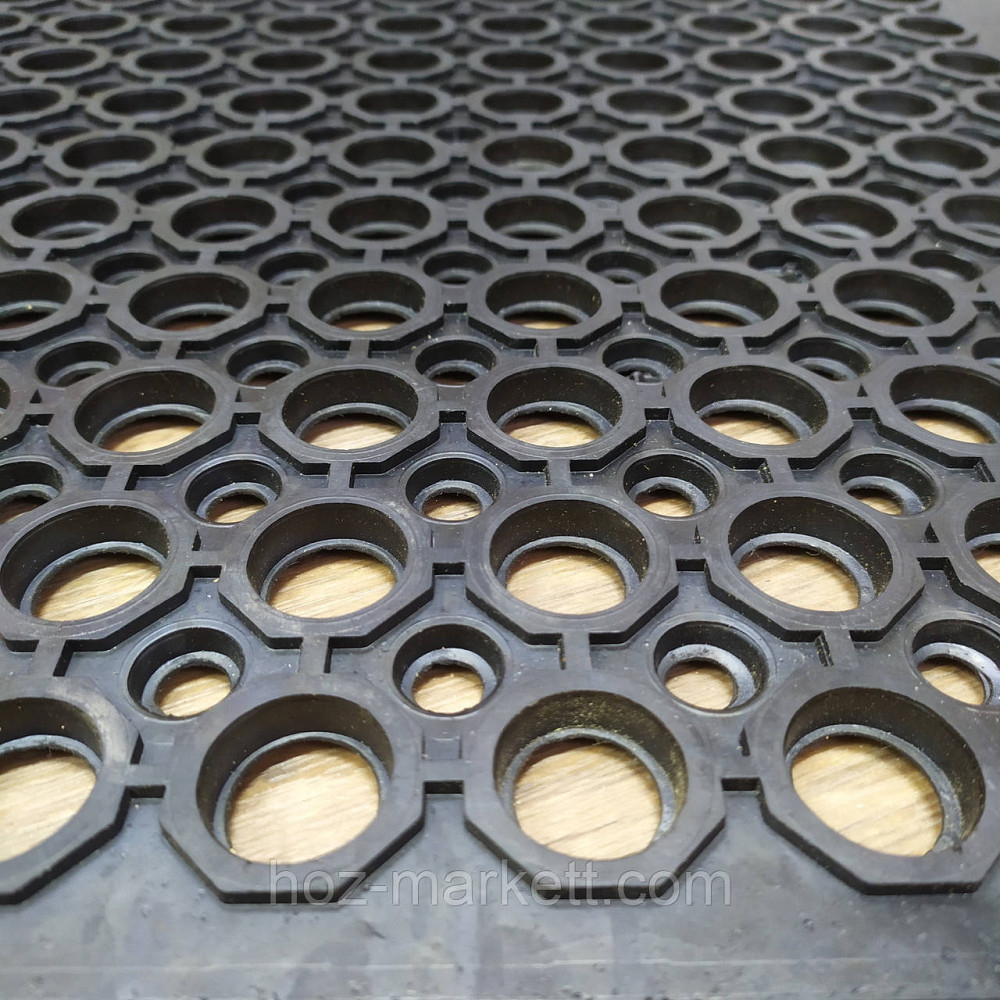 Коврик 90 х 60 см резиновый скандинавия грязезащитный килим Харьков - изображение 10