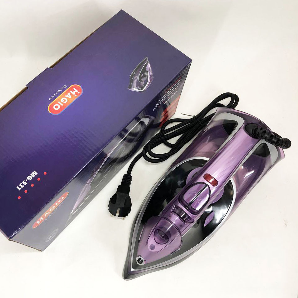Паровой утюг для одежды бытовой MAGIO MG-531, Портативный утюг, Паровые LM-315 утюги отпариватели Киев - изображение 9