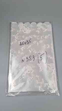 Пакет с рисунком для упаковки подарков   (20*35) №383 (5) (ажурный) 