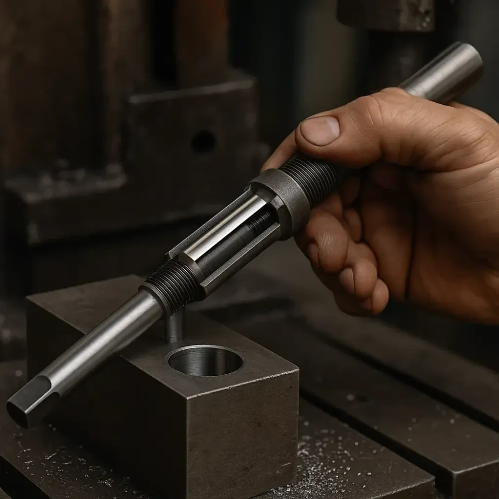 Розгортка регульована пелюсткова 7,5–8 мм — точний інструмент для калібрування та доведення отворів Харків - фото 1