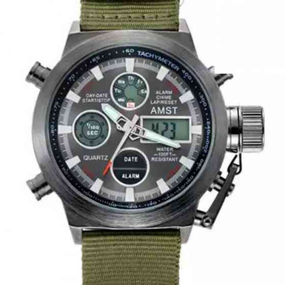 Мужские часы AMST Mountain Green Киев