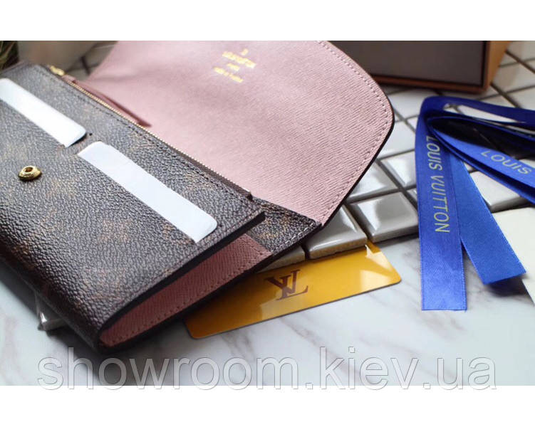 Жіночий місткий гаманець ЛВ (60136) powder Київ - фото 3