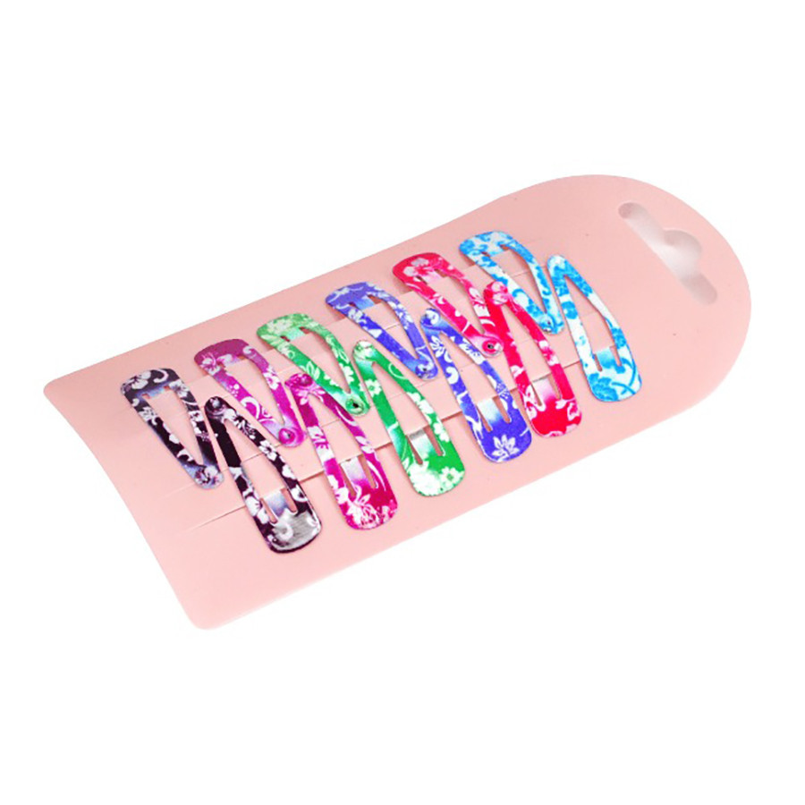 Затискач дитячий для волосся міні Квіти 0109-115, 12 шт Вінниця - фото 1