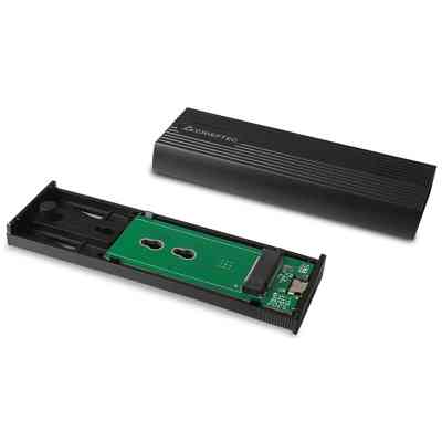Кишеня зовнішня Chieftec USB 3.2 Gen2 Type-C M.2 PCIe NVMe/SATA SSD (CEB-M2C-TL) Вінниця