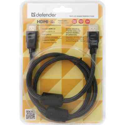 Кабель мультимедійний HDMI M to HDMI M 1.0m Defender (87340) Вінниця