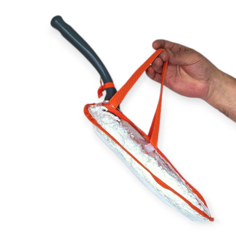 Щітка змітання пилу антистатик "плоска" пласт. ручка з чохлом 49см Elegant для Мукачево - фото 2