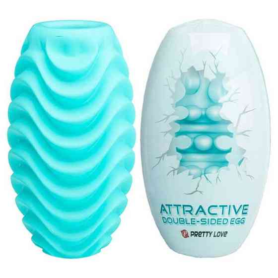 Яйцо-мастурбатор Pretty Love бирюзовый Винница