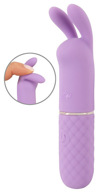 Мини-клиторальный вибратор c мягкими виброушками Cuties Sex Aura Киев - изображение 2