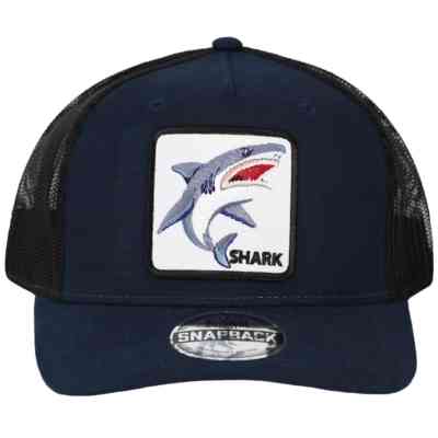 Кепка coFEE Five Panels Snap Shark темно-синя (SH2026.14/12) Вінниця