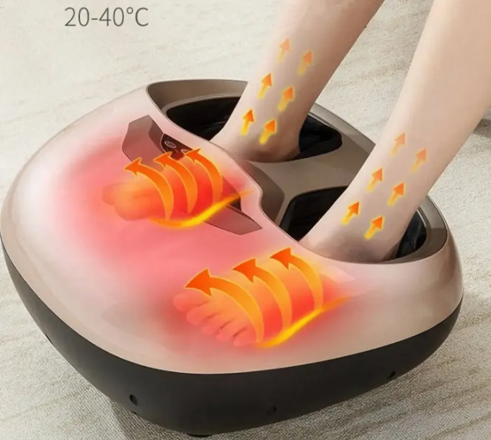 Массажер для ног и стоп GH-B 9070 с компрессией, массаж Шиацу, роликовый массаж и подогрев Винница - изображение 8