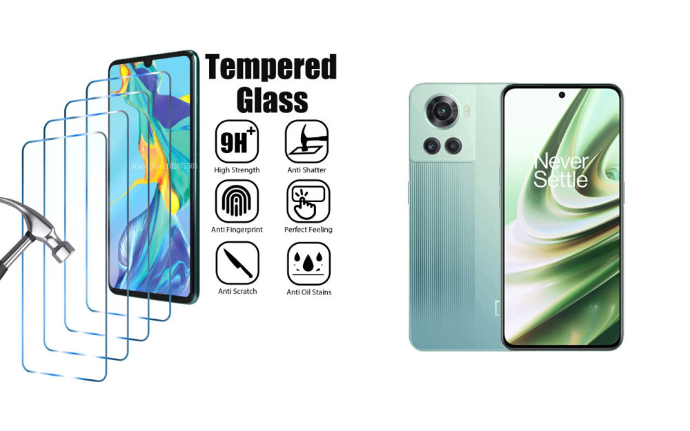 Защитное стекло ArmorGlass для OnePlus 10R 5G – устойчивое к царапинам и ударам Киев - изображение 1