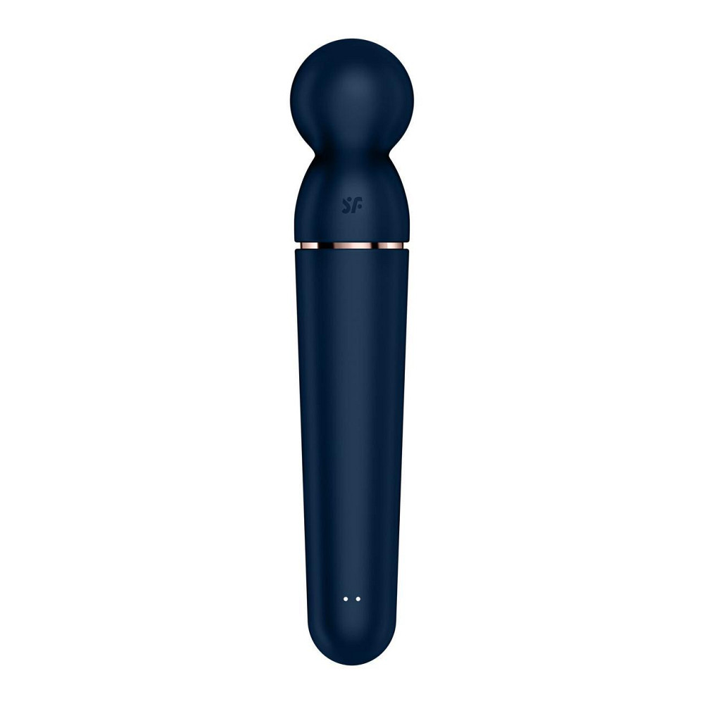 Вібромасажер Satisfyer Planet Wand-er Blue/Rosegold, дуже потужний, бездротовий Sex Aura Київ - фото 3