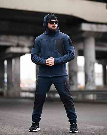 Флісовий спортивний тактичний костюм TARANTUL синій ДСНС ТР6550 Одеса