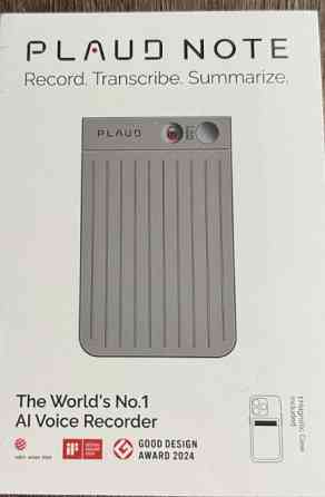 Цифровой диктофон PLAUD Note ChatGPT Empowered AI Voice Recorder Black Харьков