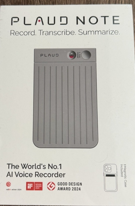 Цифровий диктофон PLAUD Note ChatGPT Empowered AI Voice Recorder Black Харків - фото 3