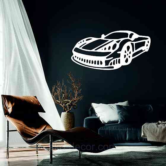 Декоративне настінне Панно «Машина Феррарі», Декор на стіну Київ