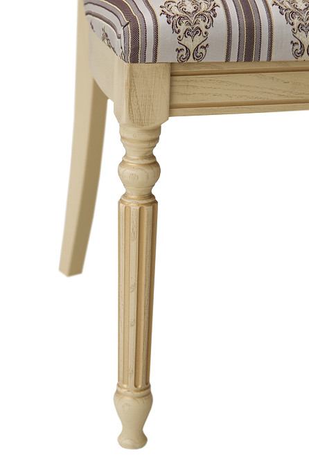 Стілець Сицилія Люкс, слон.кістк+пат/Версаль 2600б Київ - фото 3