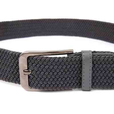 Ремень Vintage Текстильный Серый (20518) Винница