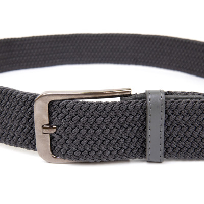 Ремень Vintage Текстильный Серый (20518) Винница - изображение 2