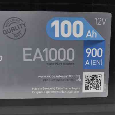 Акумулятор автомобільний EXIDE PREMIUM 100A (EA1000) Вінниця