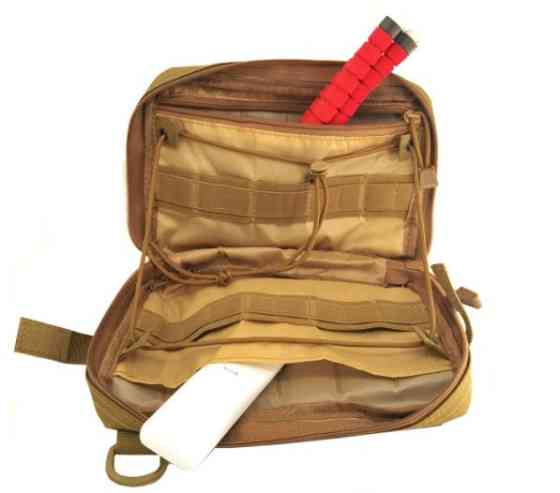 Подсумок общего назначения Molle горизонтальный текстиль (Бежевый) Винница