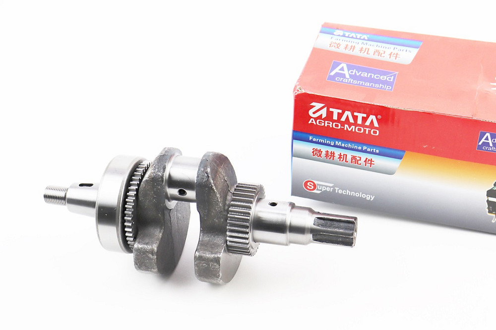 Колінвал 178F (Dшийки-36mm, H-102,4mm) під шліц + шестерні + підшипник, запресований Киев - изображение 1