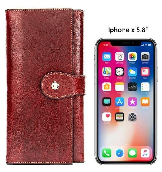 Кошелек женский Vintage 14916 Бордовый Киев - изображение 3