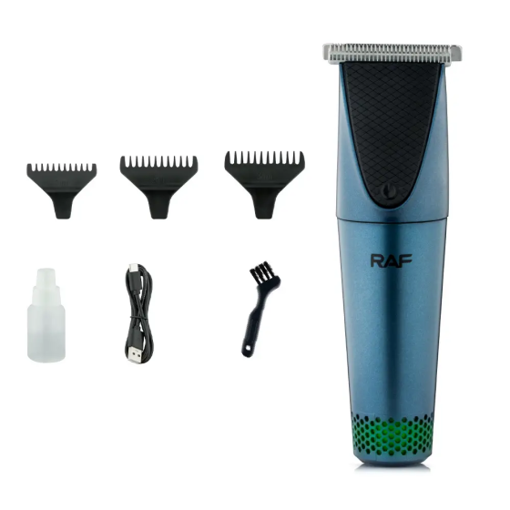 Машинка для стрижки RAF R472 аккумуляторная, триммер для волос и бороды, насадки, регулировка длины Одесса