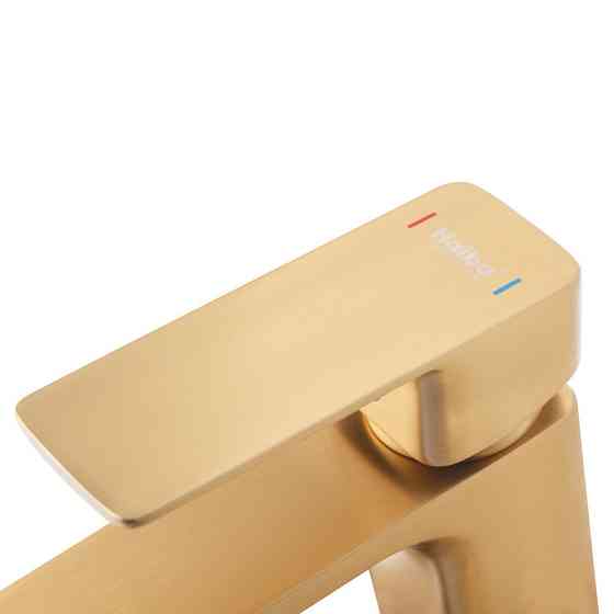 Змішувач для умивальника Haiba Kubus 001 BRUSHED GOLD   ( HB9622 ) 28731 Харків
