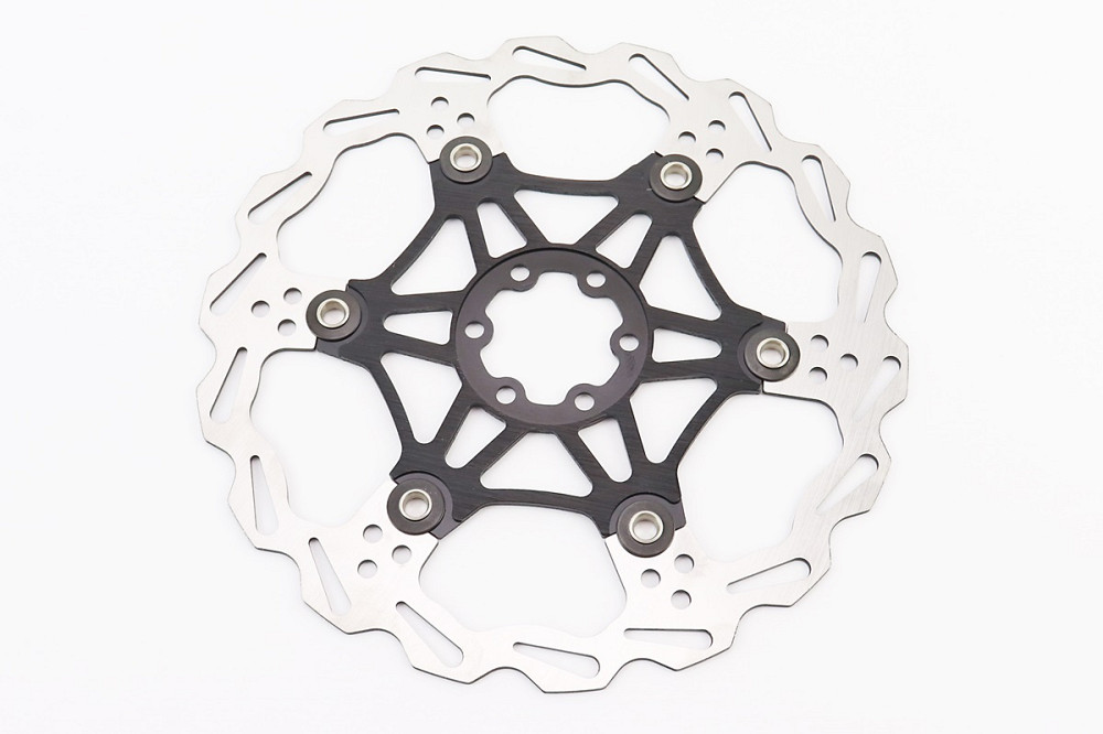 Гальмівний диск 203мм, кріпл. 6 болтів, на алюмінієвому павуку, чорний FD-01 Киев - изображение 2