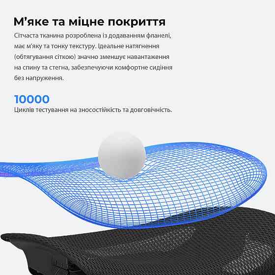 Крісло для геймерів Anda Seat X-Air Mega Size XL Mesh Space Black (AD-WY-01-BBB) Харьков