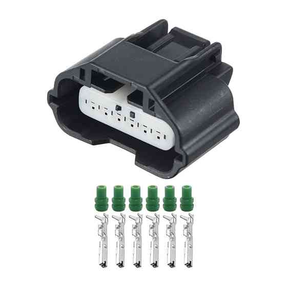 Разъем коннектор 6-кон., Педаль Акселератора, Дмрв (Дат, Масс, Расхода Воздуха) Maf, Nissan, Opel, Renault 40972 Киев