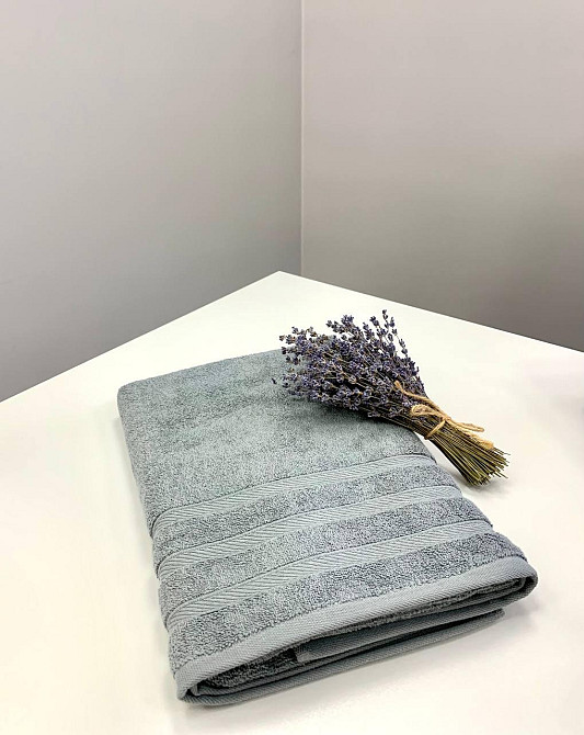 Полотенце махровое Ideal Textile Косичка однотонное плотность 500 г/м2 70х140 см (56860737) Черновцы - изображение 9