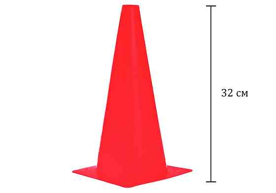 EasyFit Конус-фішка спортивна EasyFit 31 см червона Коломия