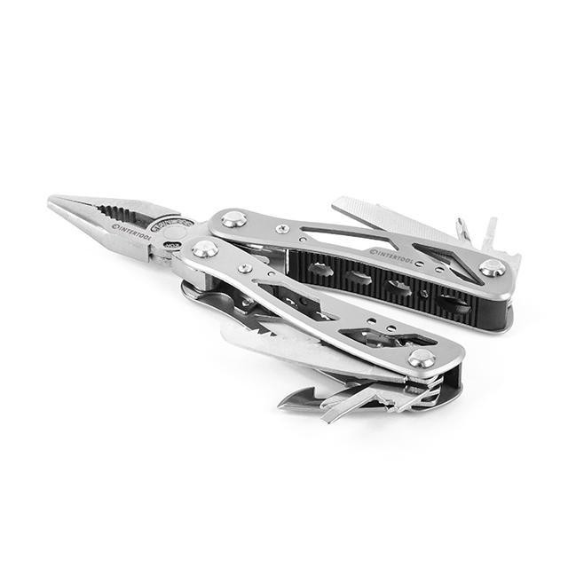 Мультитул INTERTOOL HT-0540 165 мм, 12 в 1, чохол - твій кишеньковий набір інструментів Львів - фото 6